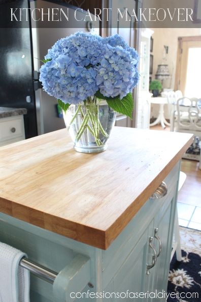 updated kitchen island