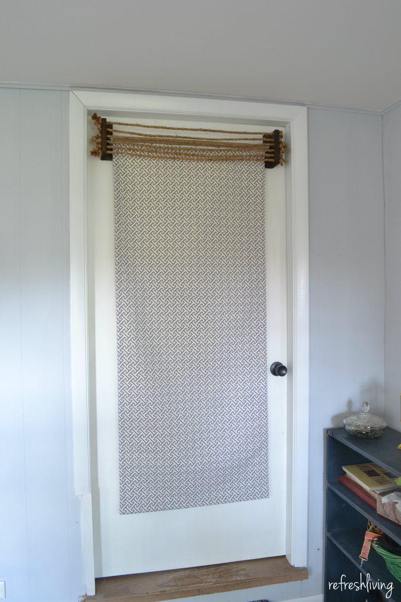 DIY Fabric Roller Shades - Refresh Living