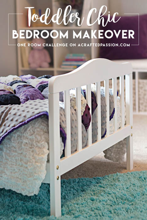 toddler chic bedroom makeover orc-a-crafted-passion