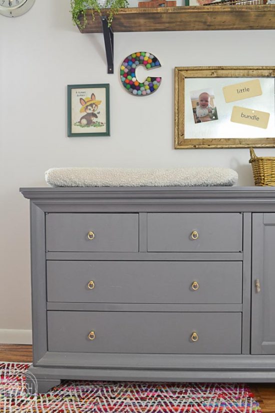 Update to a Nursery Dresser and Changing Table Refresh Living