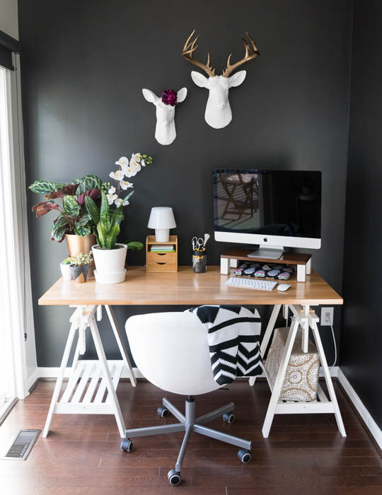 16 amazing room makeovers from the One Room Challenge office space orc-by-brittany-goldwyn